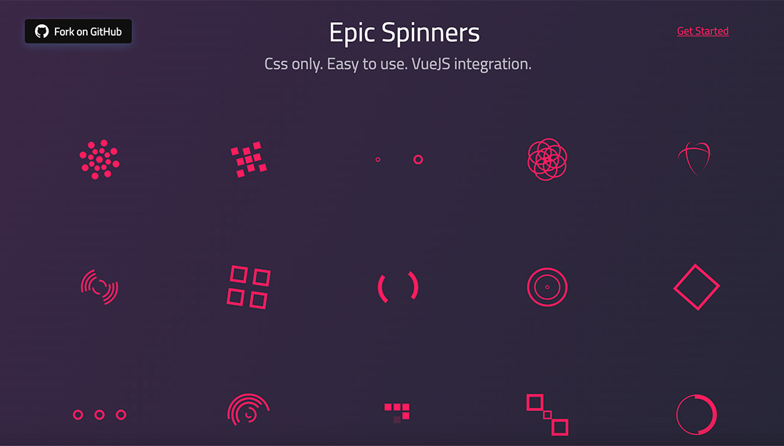 一款免费开源的 Vue3 加载动画组件——Epic Spinners