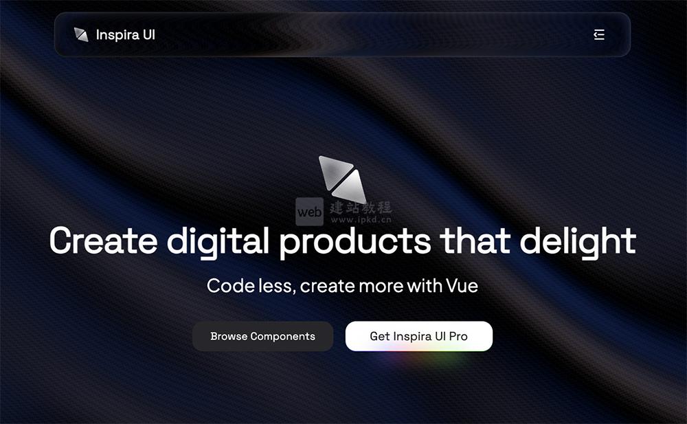 Inspira UI：免费开源、3D 动画炸裂的Vue3 / Nuxt组件库