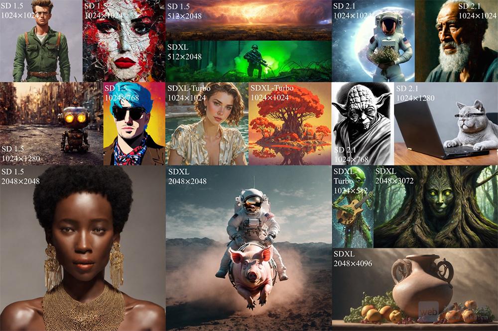 HiDiffusion：字节跳动出品，6倍提速的扩散模型图像生成加速器