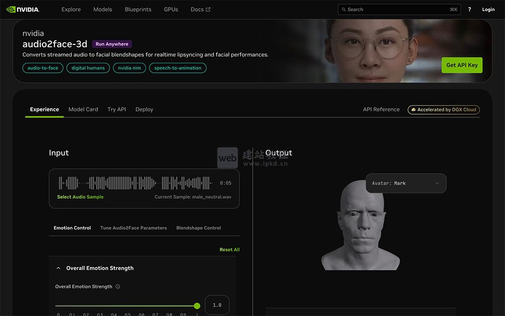 Audio2Face：英伟达AI语音秒生成高表现力3D面部动画