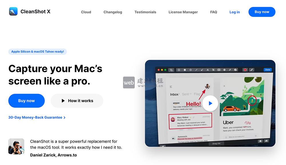 CleanShot X：Mac专属全能截图录屏工具，高效搞定图文标注与协作